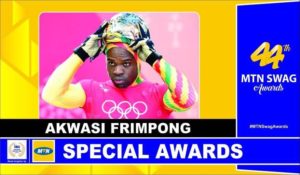  FRIMPONG WINS 44th MTN SWAG AWARD