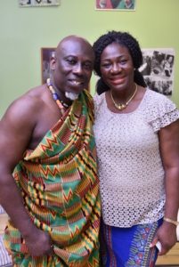 Kwame Ansah-Brew & Wife