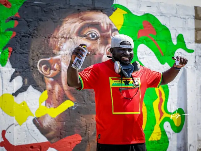 Qatar 2022 FIFA World Cup Mohammed Kudus Honoured With Mural In Nima