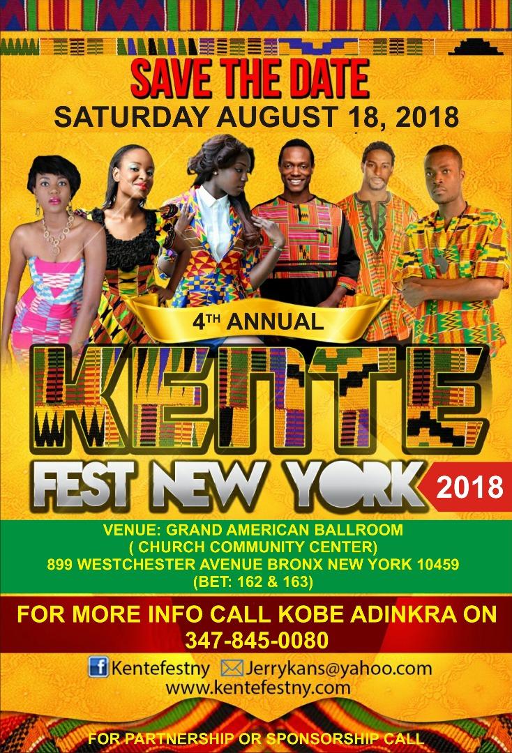 4th Annual Kente-Fest 2018, New York City
