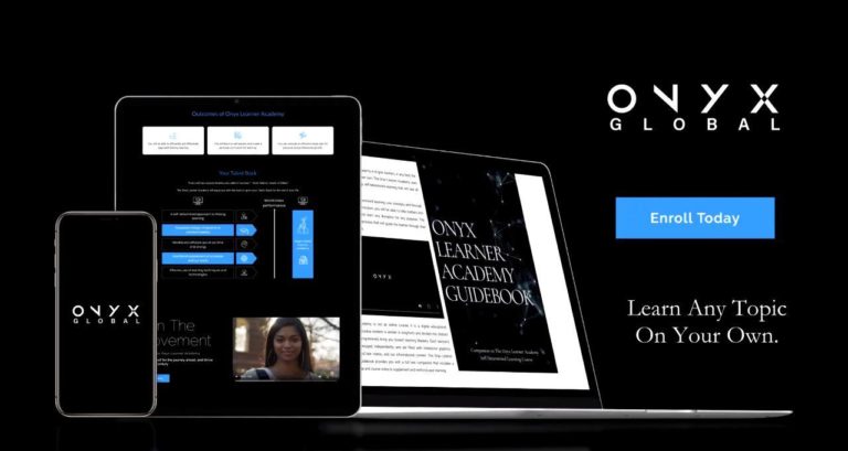 Onyx Global Releases The World’s First Online Education 3.0 Learning Academy