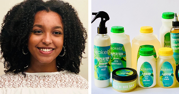 13-Year Old Launches Her Own Hair Care Collection
