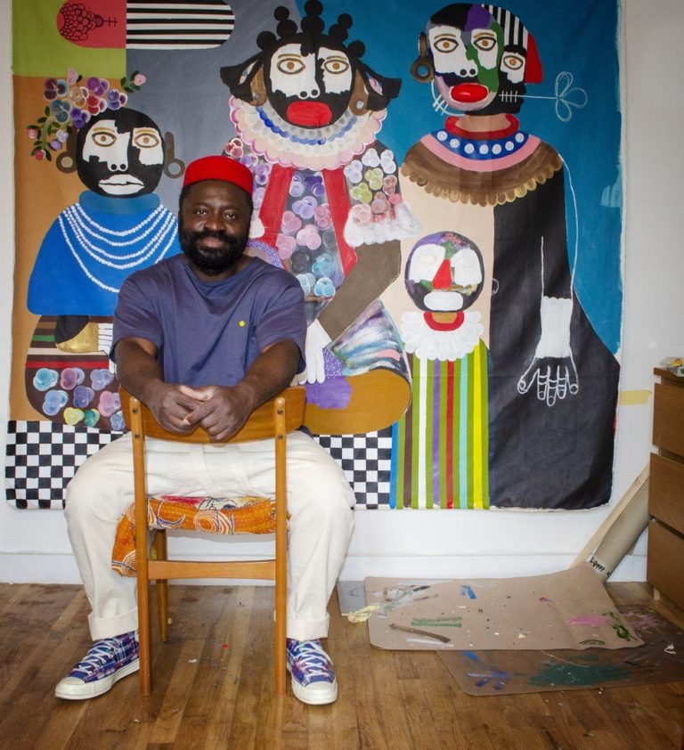 A Butcher Turned Painter- Ghana’s Kojo Marfo shares journey to his sold-out show