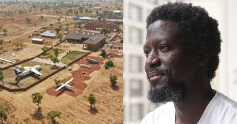 Meet Ibrahim Mahama, The Ghanaian Artist who sold his artwork for $1Million and blew the money on 6 planes!