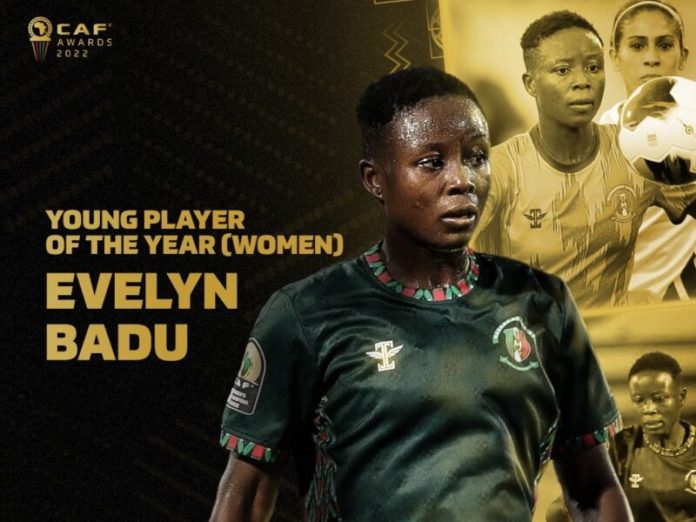 Ghana’s Evelyn Badu wins double at the 2022 CAF Awards