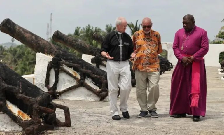 Archbishop of Canterbury visits Cape Coast Castle
