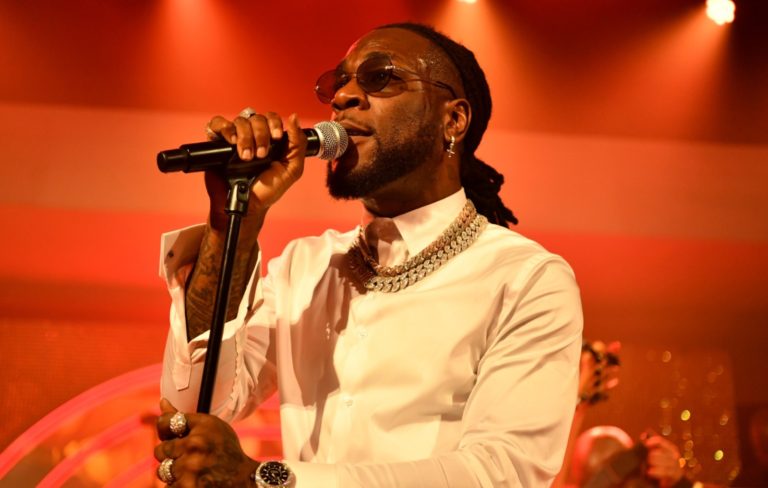 Burna Boy makes history with spectacular performance at UEFA Champions League Final