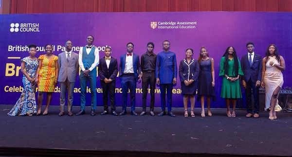 British Council honors Top performing Ghanaian Students
