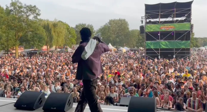 Black Sherif thrills SummerJam in Cologne with an amazing performance