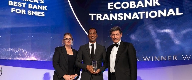 Ecobank, once again, wins coveted Euromoney award as Africa’s Best Bank for SMEs