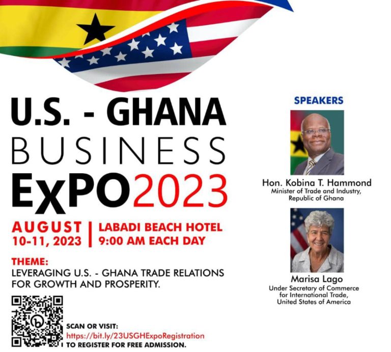 2023 U.S. GHANA BUSINESS EXPO SET FOR AUGUST 10 – 11