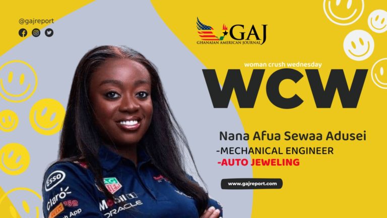 Meet Nana Afua Serwaa, the only female on the Accra to London road trip