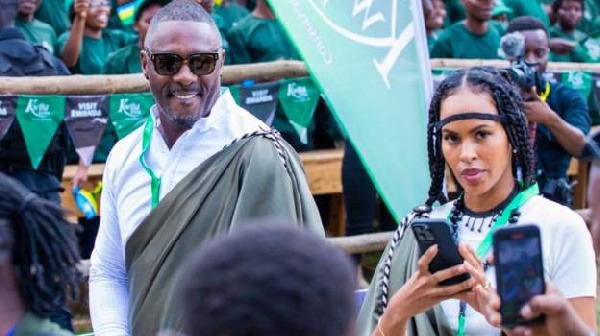 Idris Elba and other stars name gorillas in Rwanda