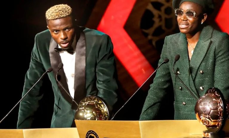 Osimhen and Oshoala sweep CAF Player of the year awards