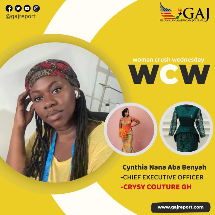 Meet Cynthia Nana Aba Benyah, CEO of Crysy Couture GH