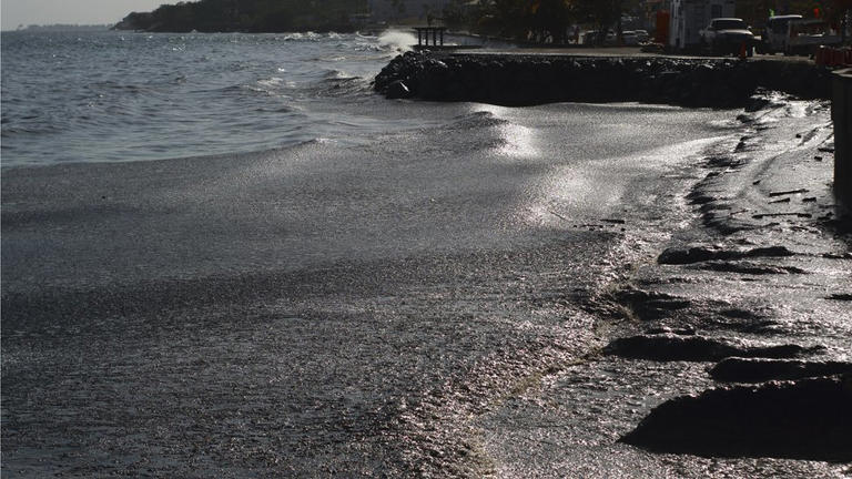 Trinidad and Tobago hit by mystery ship oil spill