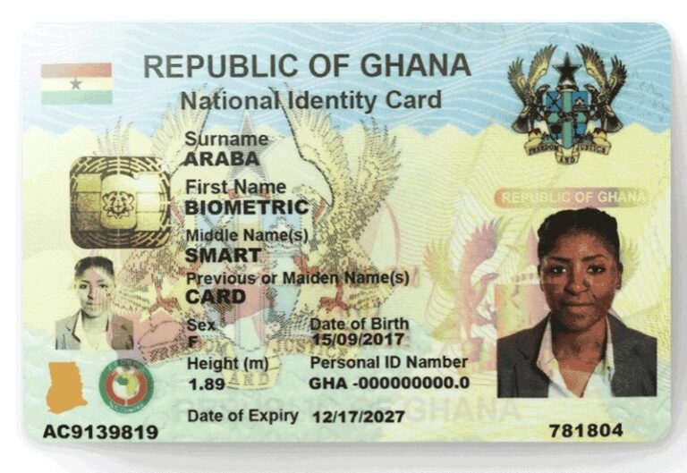 Ghana Card: NIA announces new charges for registration services effective May 1